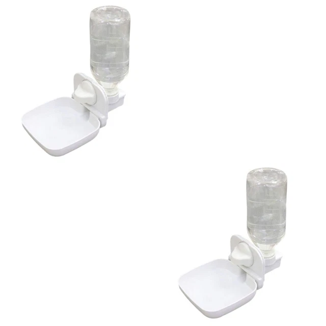 2 Pc Wasserbehälter Chinchilla-Wasserflasche Papagei Wasserkrug Katzenkäfig