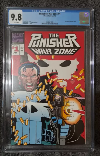 PUNISHER War Zone #1 Marvel comics 1992 NM/MT 9.8 CGC