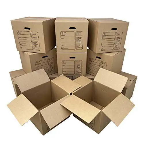 uBoxes 10 Premium Medium Moving Boxes 18"x18"x16" Cardboard Box