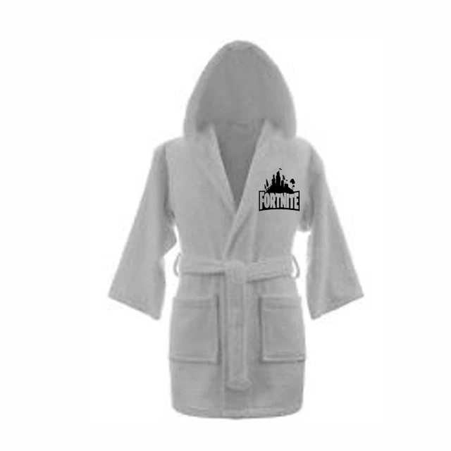 FORTNITE **EMBROIDERED LOGO** KIDS Dressing gown, housecoat, robe
