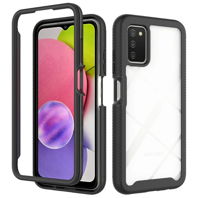 Etui Coque pour Samsung Galaxy A03s, Étui Portable Full Body de Protection Bf