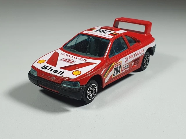 1/43 norev 474555 peugeot 405 t16 #203 a. vatanen dakar