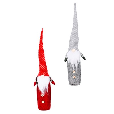 Angelo natalizio con cappello colore: rosso/bianco 6 cm Original Erzgebirge Volkskunst 8 pezzi 