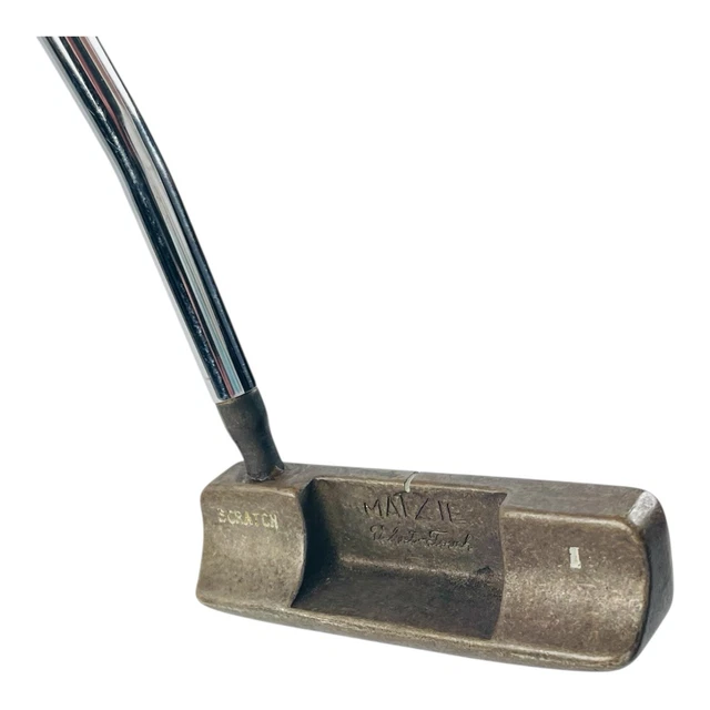 Putter De Golf Ancien Matzie Velvet-Touch Personnalisé - Tige Acier 85 Cm - Reconditionné Pour Droitier