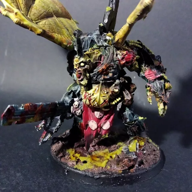 Warhammer 40k pro painted Nurgle Daemon Prince Chaos Death Guard