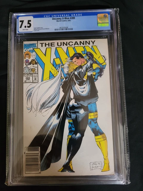 CGC 7.5 Uncanny X-Men 289 White Pages