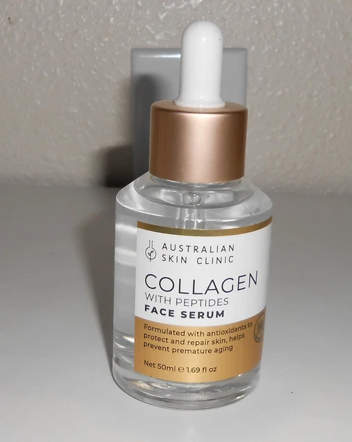 AUSTRALIAN SKIN CLINIC 1.69 oz. Collagen with Peptides Face Serum 19.