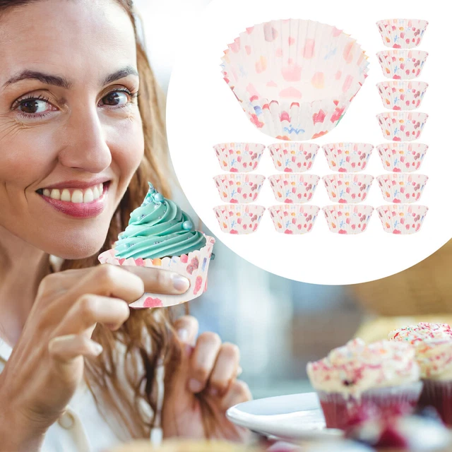 300 piezas Tazas Pasteles Cupcake Cupcake Moldes Postres Pasteles Pasteles