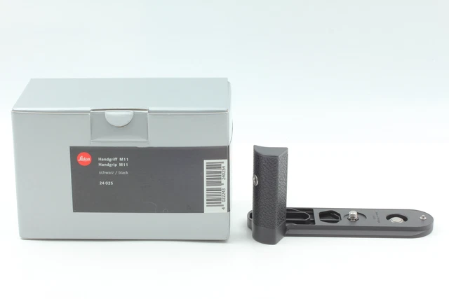 【 Unused 】24025 Leica Handgrip Black for M11 w/ Box From JAPAN