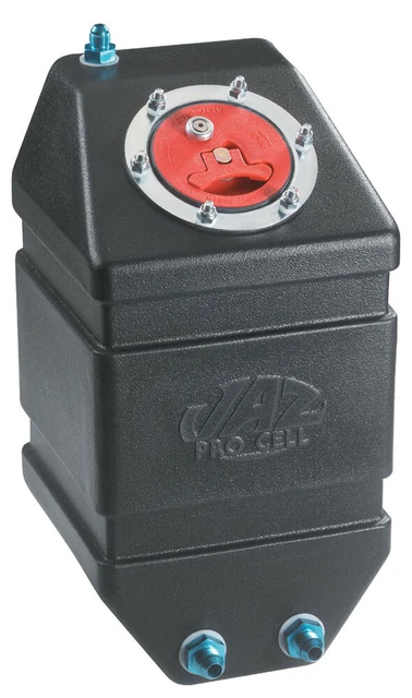 Jaz Black Plastic 3 Gal Drag Race Fuel Cell P/N 250-303-01