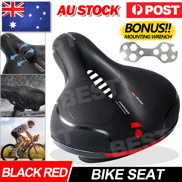 Wide Extra Comfy Bike Bicycle Gel Sporty Soft Pad Saddle Seat/Handlebar Grips