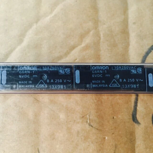 1Pc OMRON G6RN-1 6VDC Power Relay 8A 250V 6Pin 1Pc OMRON G6RN-1 6VDC Power Relay 8A 250V 6Pin