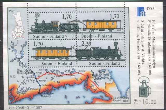 Finnland / Finland - Block 3 gestempelt / used (E730)