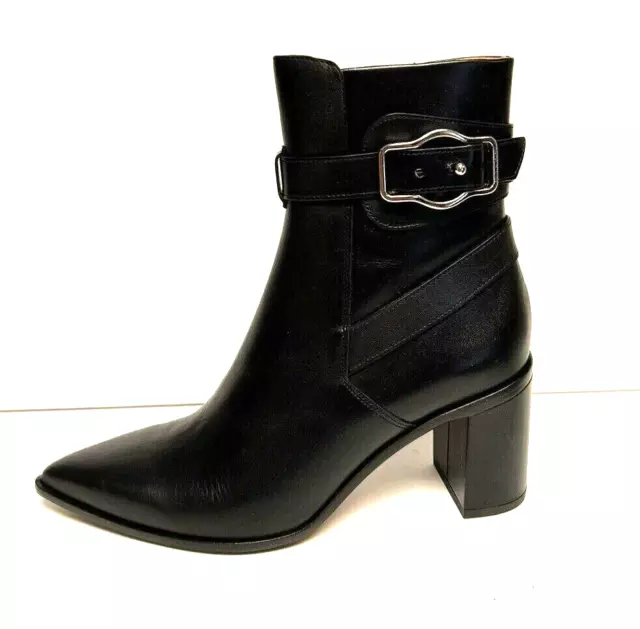 Rag Bone Womens Brynn Boot Black Leather Size EU39 M US9