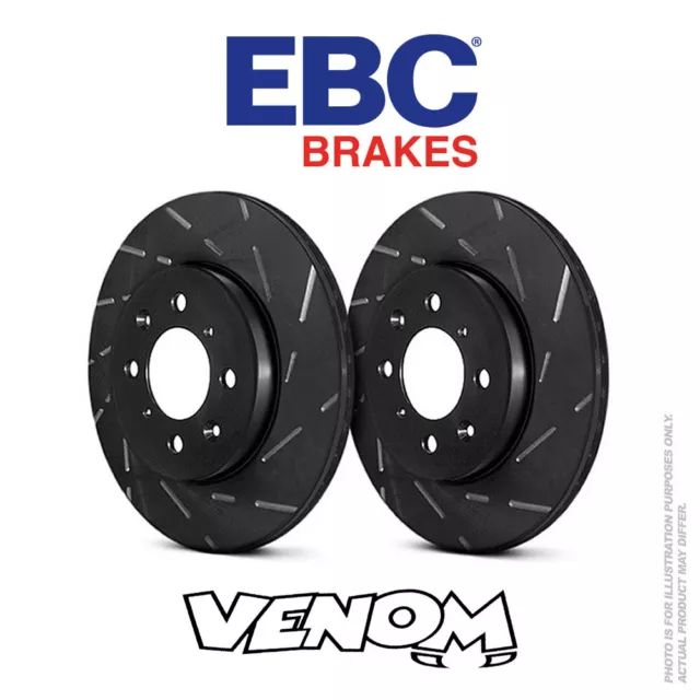 EBC USR Front Brake Discs 258mm for Renault Clio Mk4 1.2 Turbo 120 13- USR1928