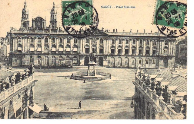 CPA 54 1909 NANCY Place Stanislas