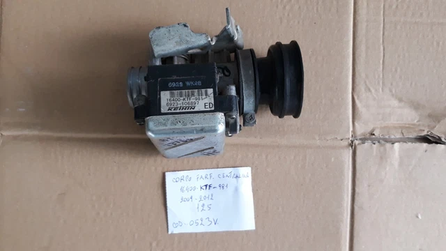 corpo farfallato centralina honda sh 125 16400-kft-981 2009 al 2012