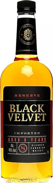 Black Velvet Reserve 8 Jahre Canadian Whisky  - 40 % Vol. / 1 Liter
