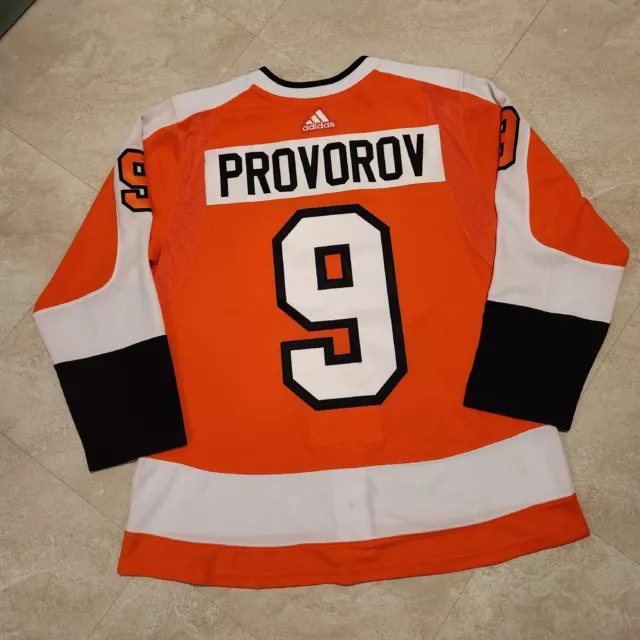Ivan Provorov Philadelphia Flyers Adidas Authentic Home NHL Hockey Jer –