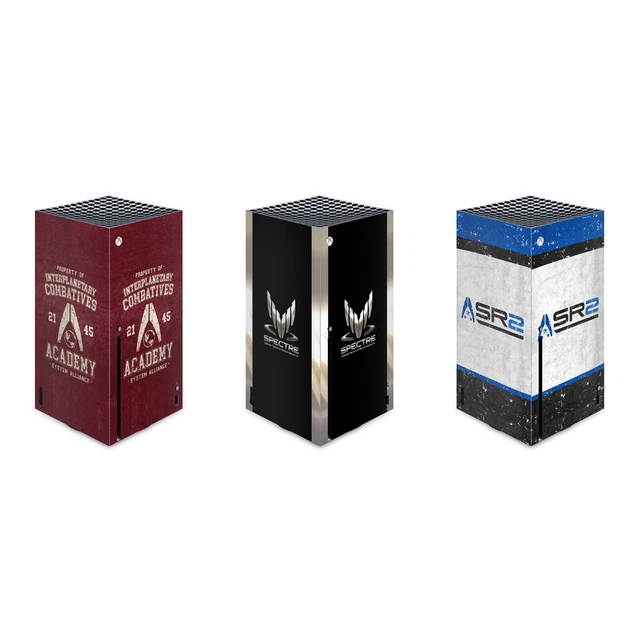 Ea Bioware Mass Effect 3 Badges And Logos Vinyl Skin For Xbox Series X Console