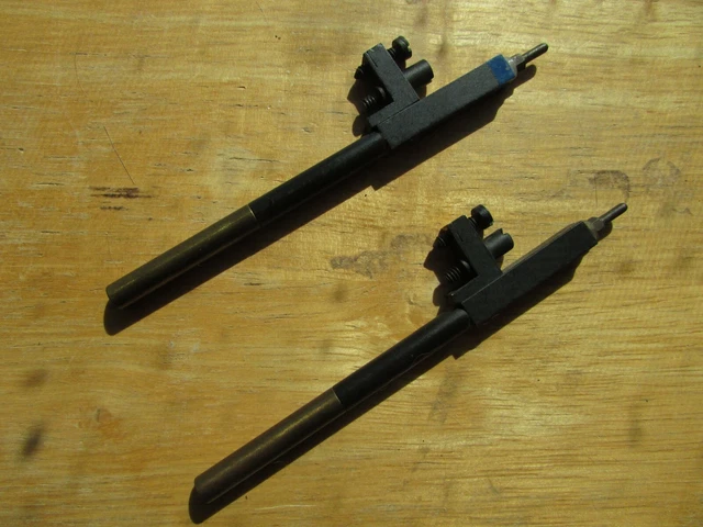 Early PENCIL Type GALVANOMETERS Old GEOPHYSICAL Equip MUSEUM Collection - 2 Each