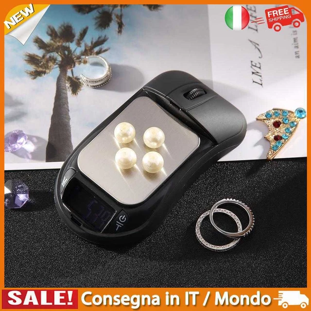 IT Mini Digital Scale Mouse Jewelry Scale 0.01g Precision Electronic Scale (A)