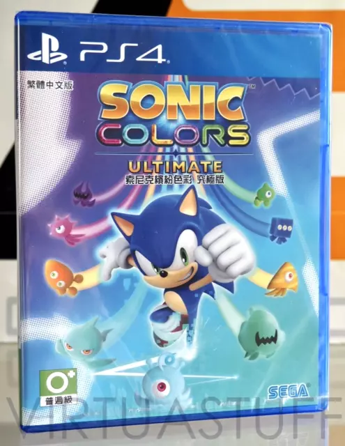 SONIC COLORS ULTIMATE, Playstation 4, PS4 Chinese Asian Market, English  Language EUR 39,90 - PicClick IT