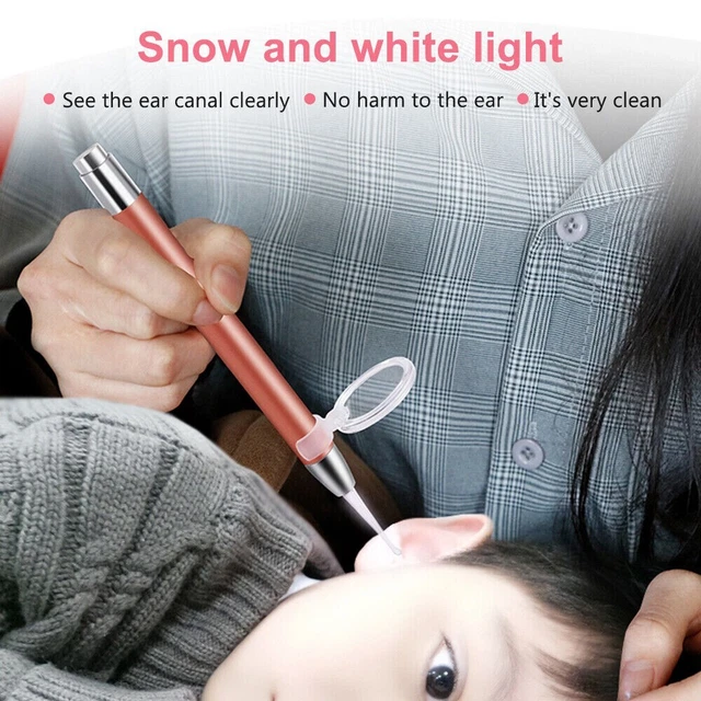 Bébé Enfants LED Oreille Nettoyant Cire Enlèvement Doux Earpick Outil Avec Loupe