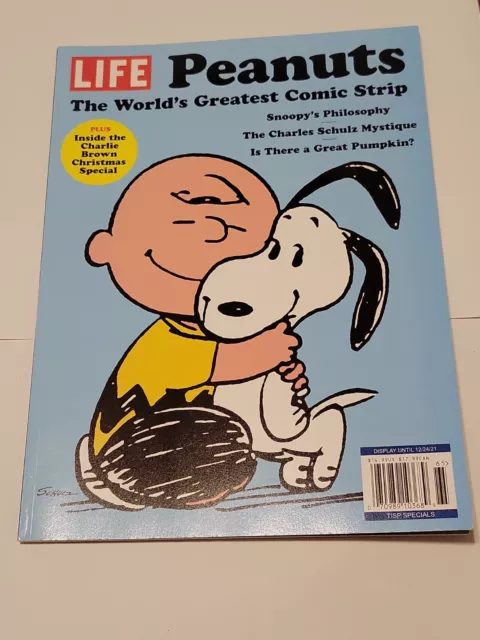 Life Magazine Peanuts The World's Greatest Comic Strip December 2021