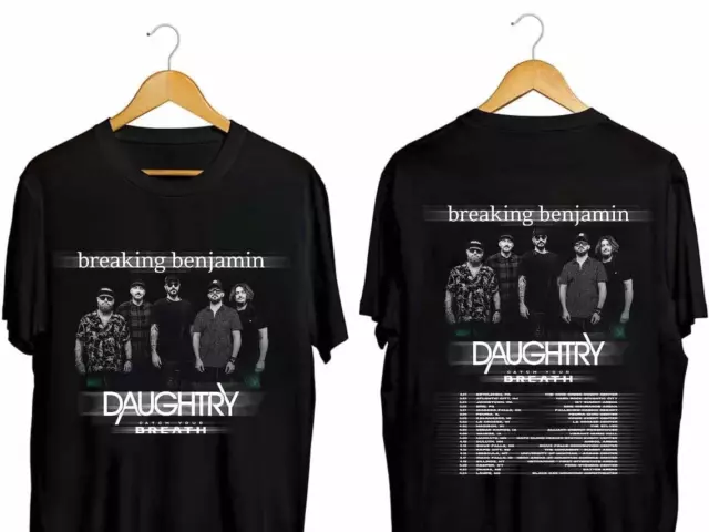 Breaking Benjamin US Tour 2024 Shirt, Breaking Benjamin Band Fan Shirt, Breaking