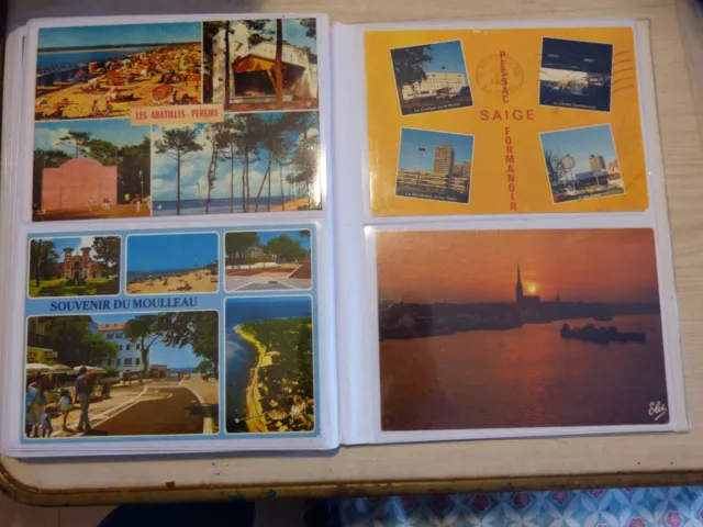 Album 1 Lot De 74 Cartes Postales Modernes Majorité France Quelques-Unes Espagne