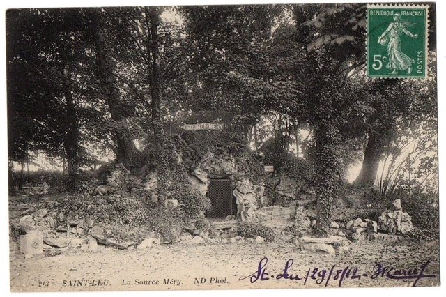 CPA 95 - SAINT LEU (Val d'Oise) - 213. La Source Méry - ND Phot