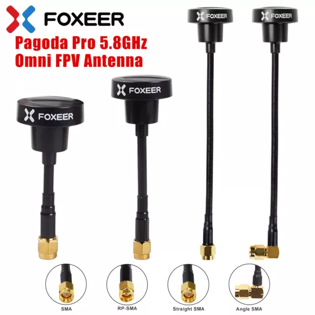 FOXEER Mini FPV Drohne Antenne 5,8GHz 3dBi RHCP SMA RPSMA für RC Racing Drone