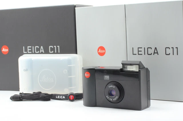 [Near MINT+++ in Box] LEICA C11 BLACK POINT & SHOOT APS FILM CAMERA From JAPAN
