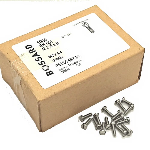 [90pcs] 1245082 M2.5x8/BN651 DIN84A SCREW