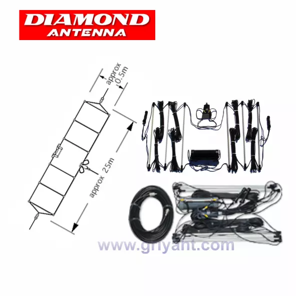 Diamond WD-330 - dipolo da 2 a 28,6 MHz con 30 m. cavo