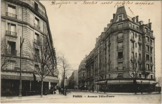 CPA AK PARIS 15th Avenue Félix-Faure (925448)