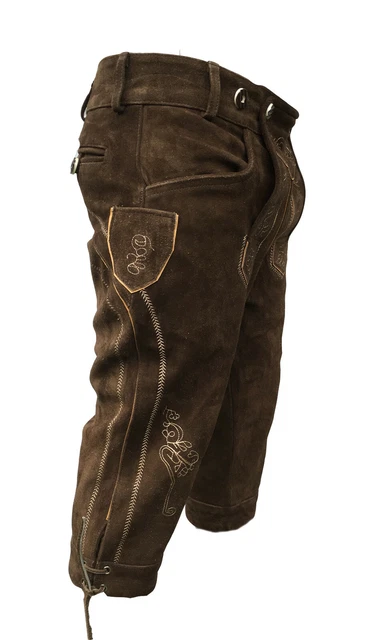 Suede Leather Lederhosen UK SIZE 38" / EUR 54"