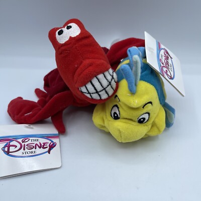flounder and sebastian plush
