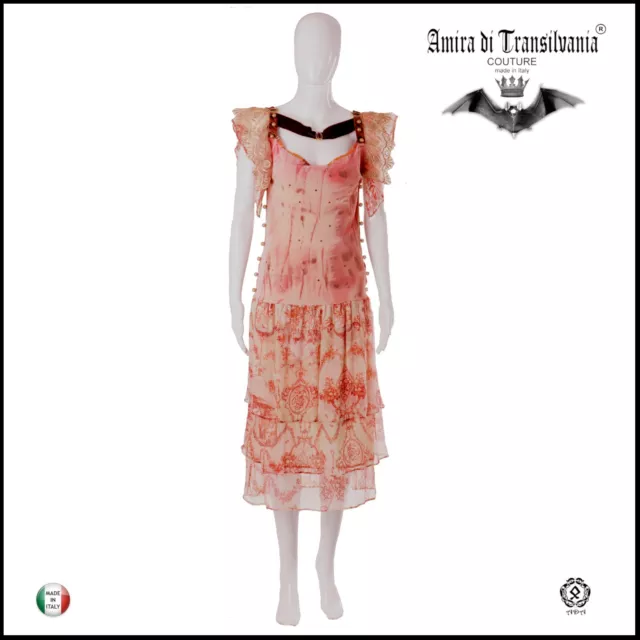abito donna estivo griff alta moda sfilata charleston cocktail romantico anni 30