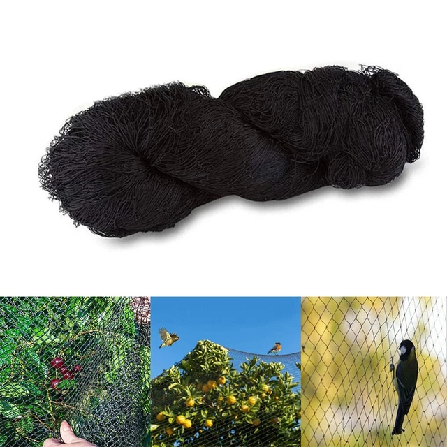 1 Uccello Rete Anti Pest Commerciale Frutta Alberi Pianta 7.5 15mM Nuova