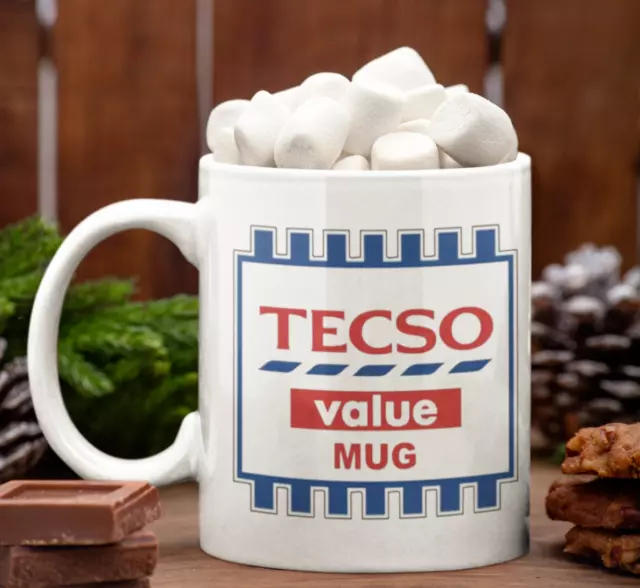 Tecso Value Mug Tesco Value Coffee mug Boss Secret Santa Mug Funny Gift
