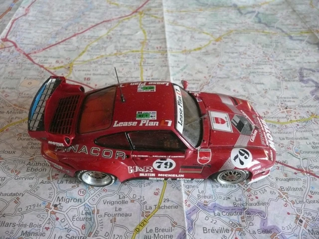 Porsche 911 GT2 Le Mans 1997 N°78 (Lagniez) - Provence Moulage 1/43 - Résine - Occasion