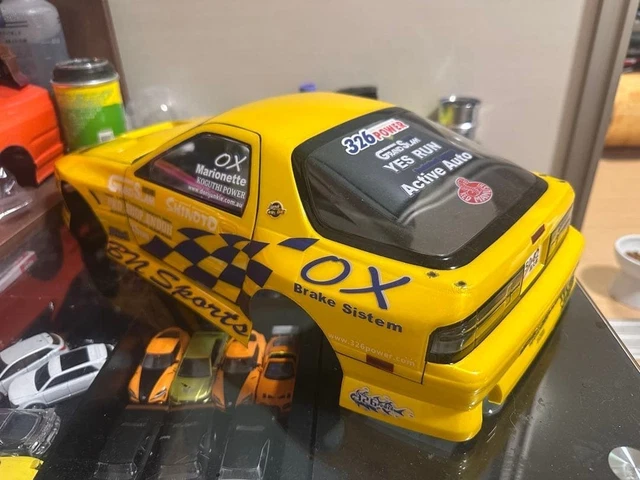 YOKOMO MAZDA FC3S RX-7 BN Sports RC Body only Yells Hobbywing XR10 ...