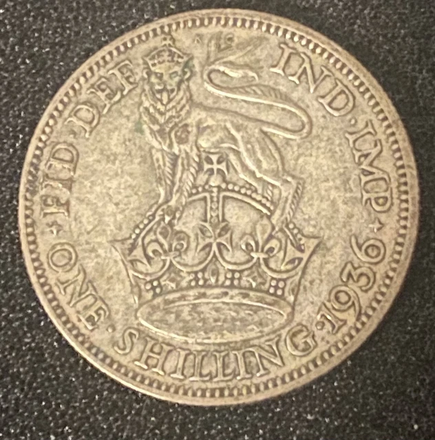1936 Great Britain One Shilling