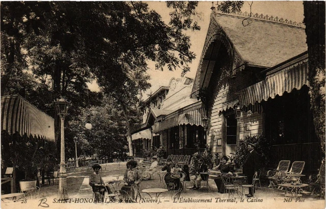 CPA St-HONORÉ-les-BAINS - L'Etabl. Thermal le Casino (457055)
