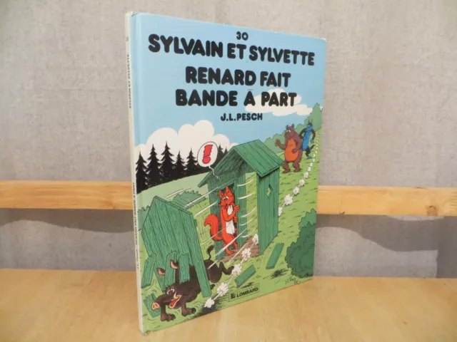 Sylvain et Sylvette n° 30 renard fait bande à part par Pesch
