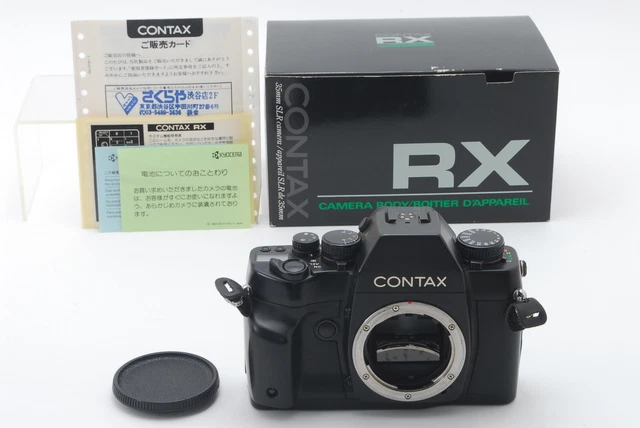 LCD Works! "Serial match"[Near MINT in BOX] Contax RX SLR 35mm Film Camera JAPAN