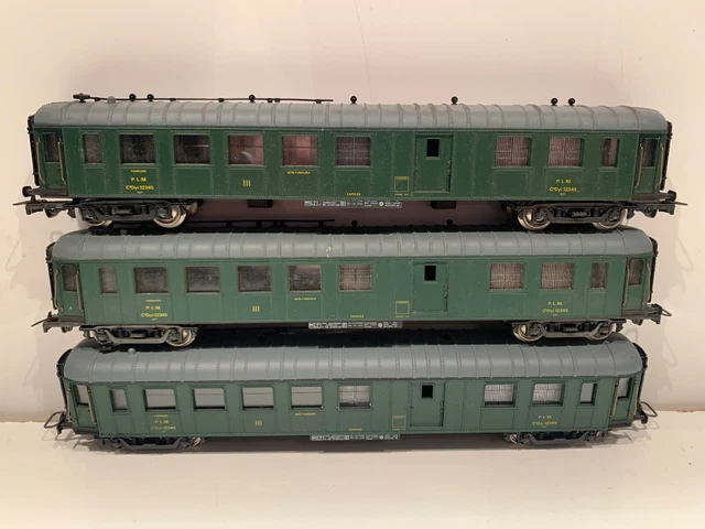 JOUEF voiture voyageurs 3ième classe OCEM RA PLM 5108