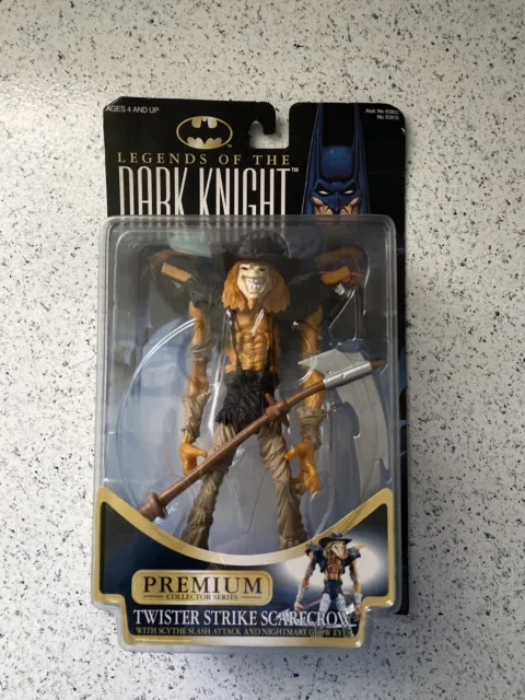 1996 Legends of the Dark Knight Twister Strike Scarecrow Batman Action Figure